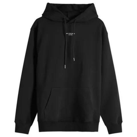 Centre Slogan Logo Hoodie