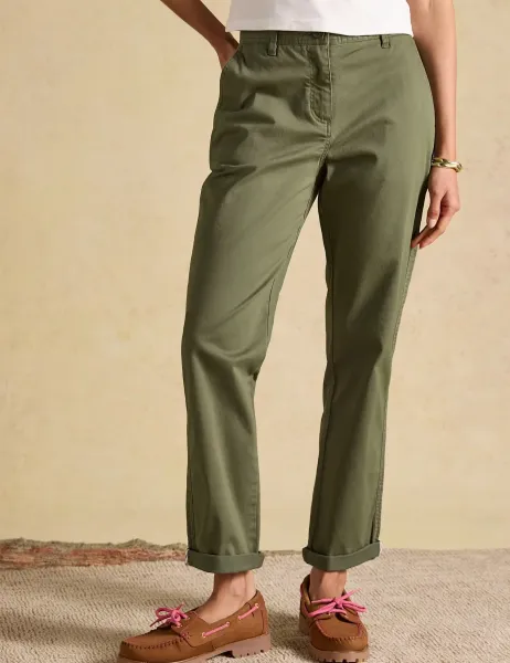 Joules Cotton Rich Slim Fit Chino Trousers