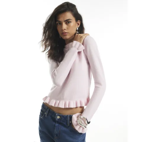 River Island Frill Trim Jumper