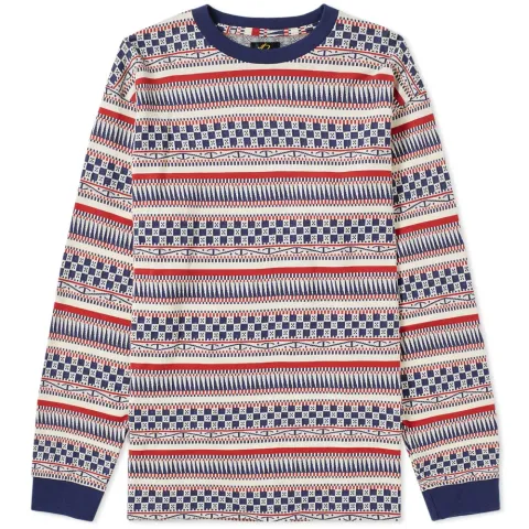 Long Sleeve Tribe Jacquard Tee