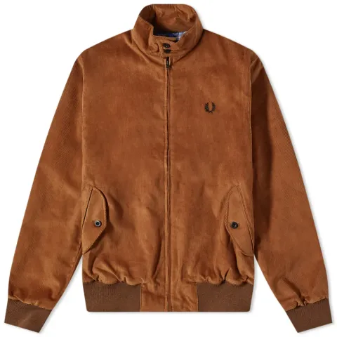 Made In England Corduroy Harrington Jacket