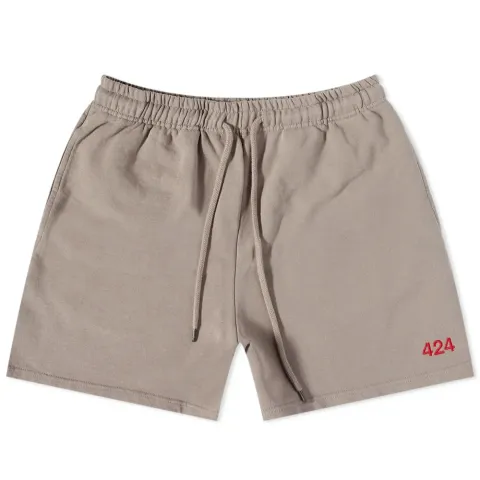 Red Alias Logo Sweat Short
