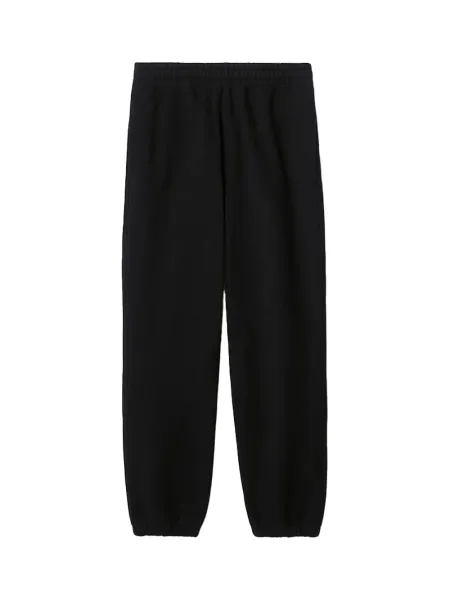 Men Jersey Trousers Black