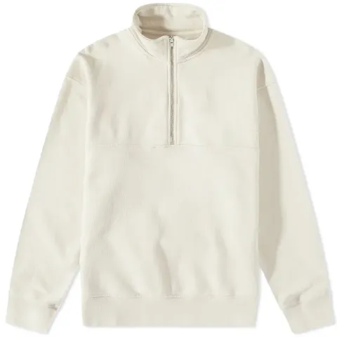 Organic Quarter Zip Popover Sweat