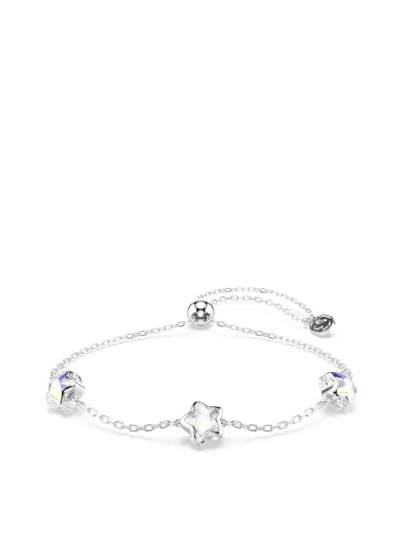 Swarovski Chroma Silver Charm Bracelet