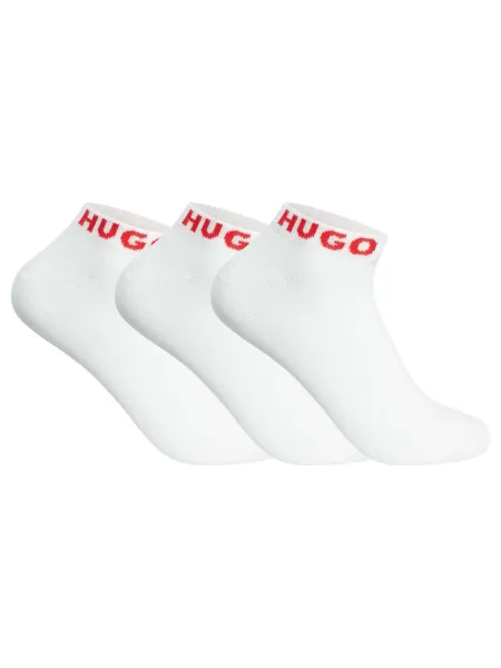HUGO 3 Pack Ankle Socks
