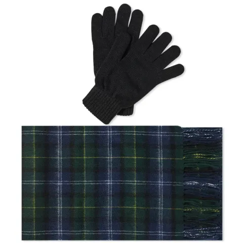Tartan Scarf & Glove Gift Set