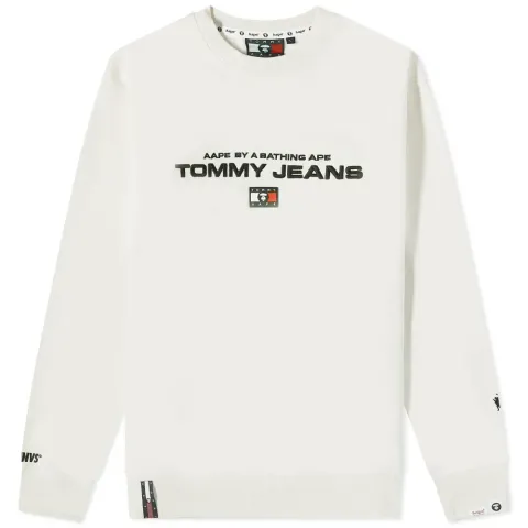 AAPE x Tommy Crew Sweat