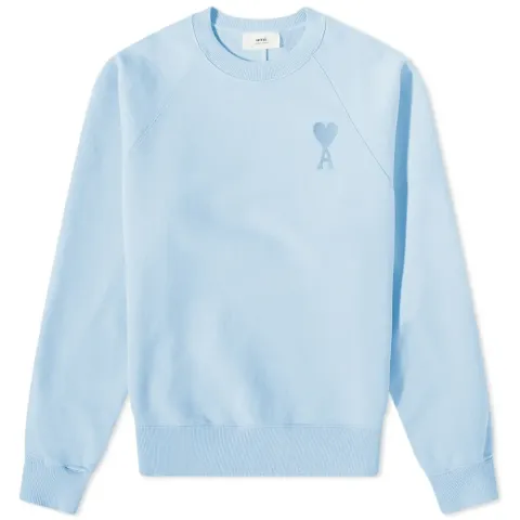 AMI Tonal Heart Crew Sweat