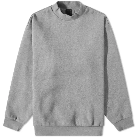 Basketball Heather Back Logo Crew Sweat