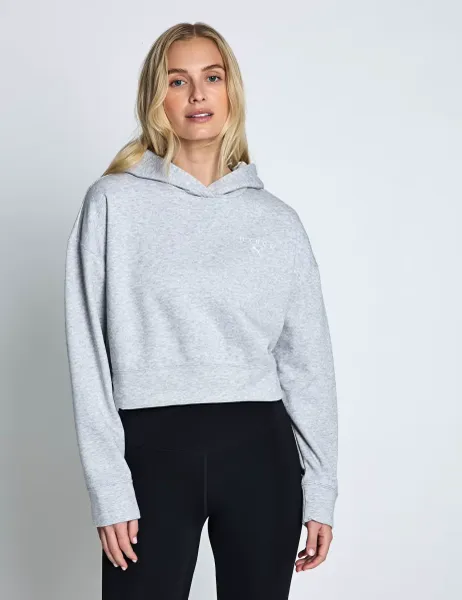Napapijri Umbra Relaxed Fit Crew Neck Sweatshirt Grey Marl
