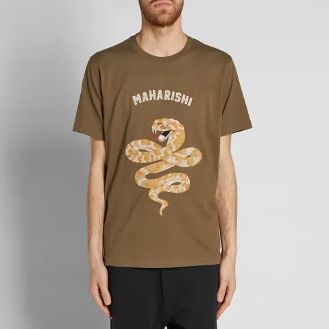 Embroidered Adder Tee