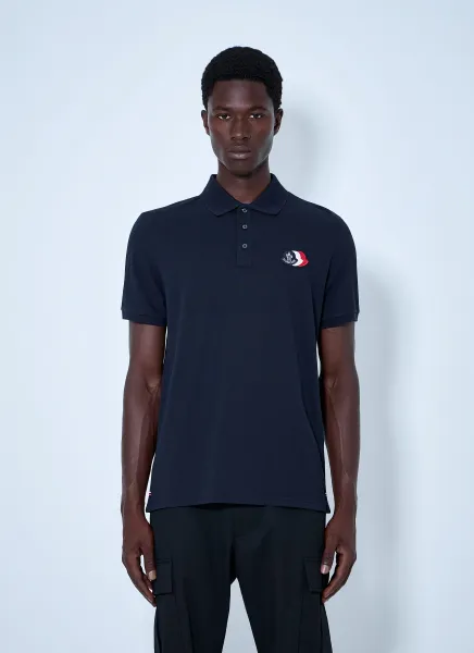 Polo Shirt with Embroidered Logo