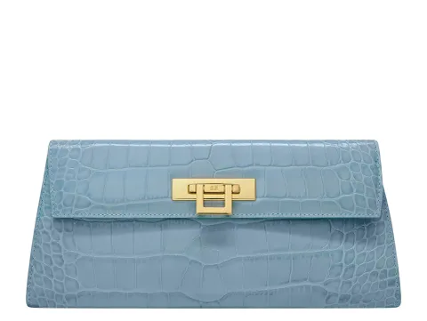 Fonteyn Clutch Orinoco - Bluebell/Gold