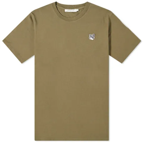 Grey Fox Head Patch Classic T-Shirt
