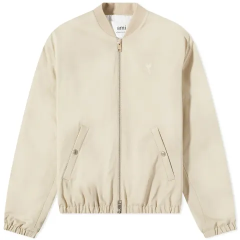 AMI Small A Heart Bomber Jacket