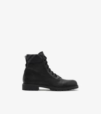 Leather Durham Boots in Black