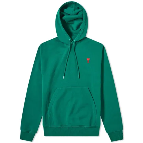 AMI Small A Heart Popover Hoodie