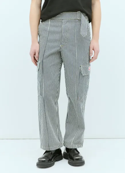 Striped Army Jeans