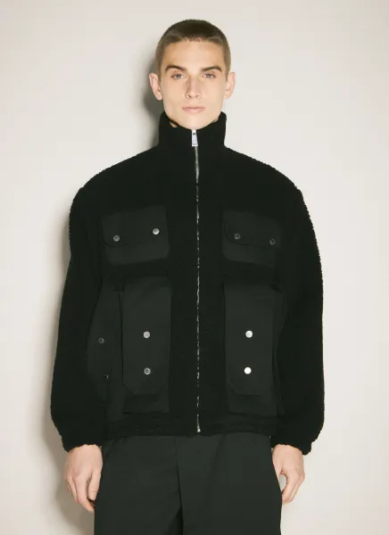 Fleece Jacket With Bellow Pockets