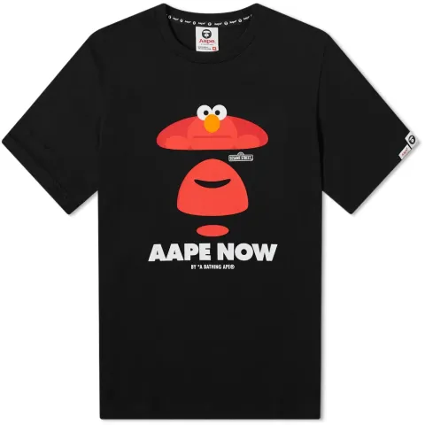 AAPE x Sesame Street AAPE Moon Head Seasme Street Tee