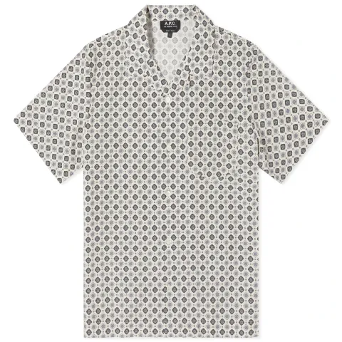 A.P.C. Lloyd Geometric Vacation Shirt
