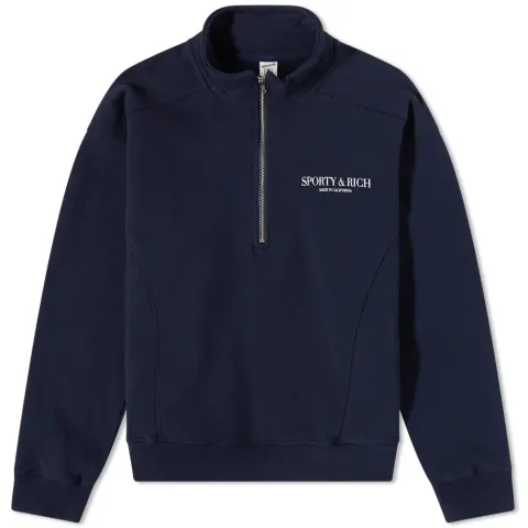 Script Logo Quarter Zip Sweat