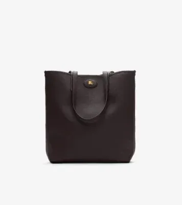 Reversible Bloomsbury North South Tote in Sand beige/peat brown