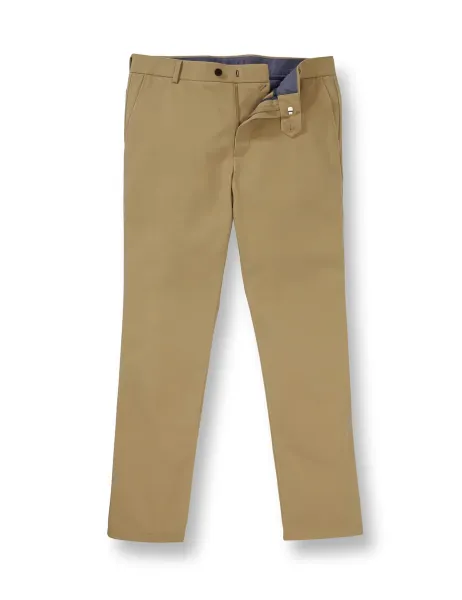 Charles Tyrwhitt Extra Slim Fit Pure Cotton Non-Iron Chinos Tan