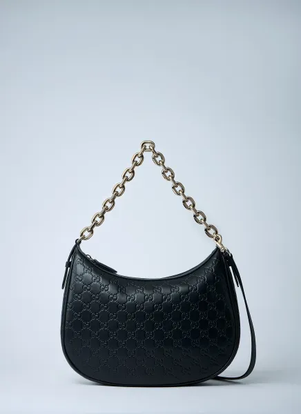 Large GG Emblem Shoulder Bag