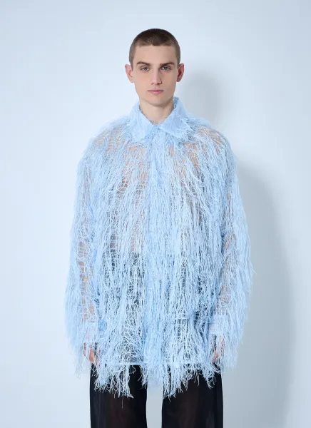 Fluffy Maxi Shirt