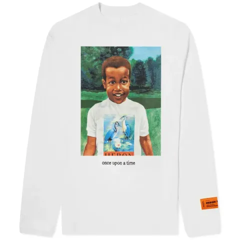 Long Sleeve Baby Print Tee