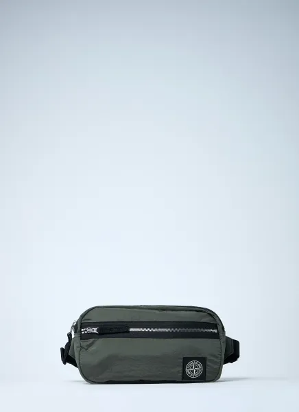 Nylon Metal Crossbody Bag