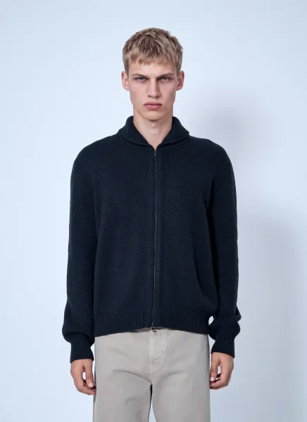 The Row Buffalo Wool, Silk and Cashmere Cardigan