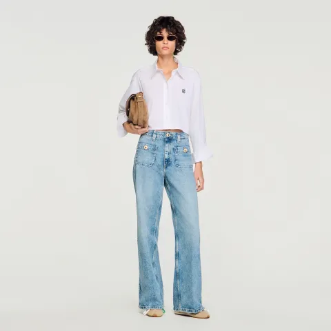 Faded jeans