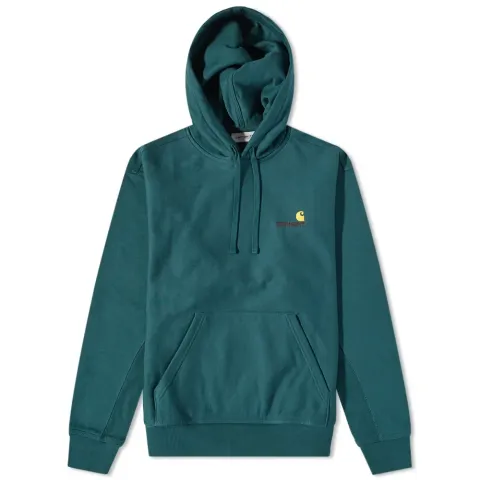 Hooded American Script Sweat