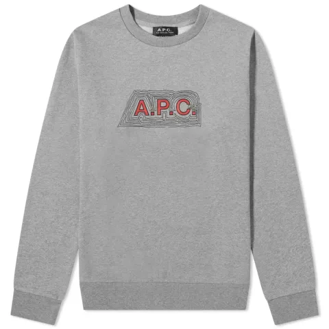 A.P.C. James Logo Crew Sweat
