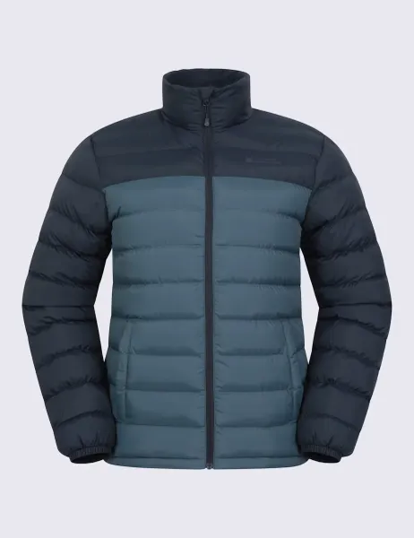 Mountain Warehouse Vista Water Resistant Padded Jacket Dark Blue