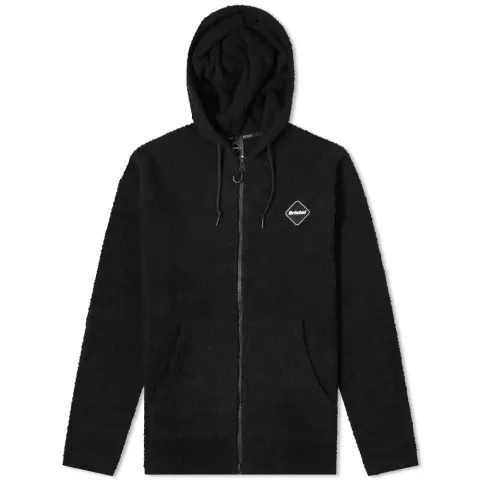 Pile Zip Up Hoodie
