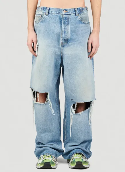 Destroyed Baggy Jeans