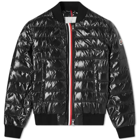 Perouges Tricolore Zip Down Bomber Jacket