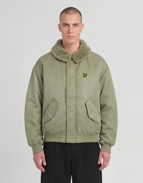 Lyle & Scott Hooded Aviator Jacket