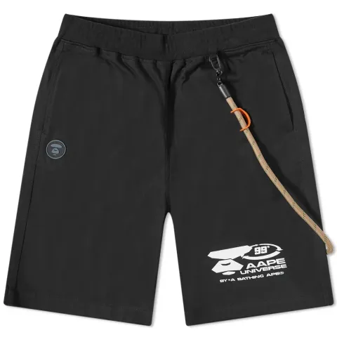 AAPE Lanyard Detail Twill Shorts