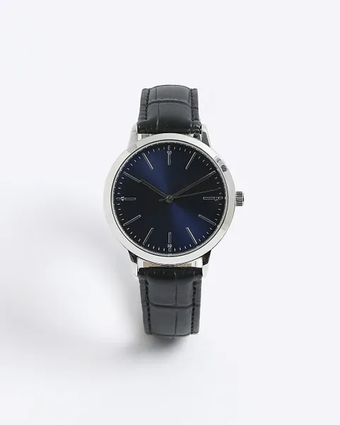 River Island Leather Strap Watch