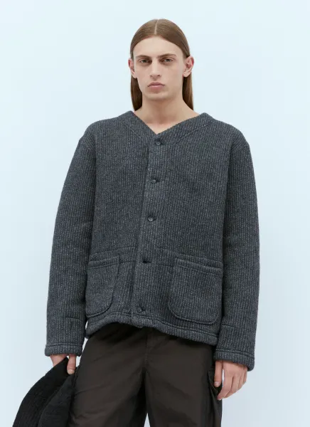 Rib Knit Cardigan