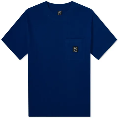 Waffle Knit Mockneck T-Shirt