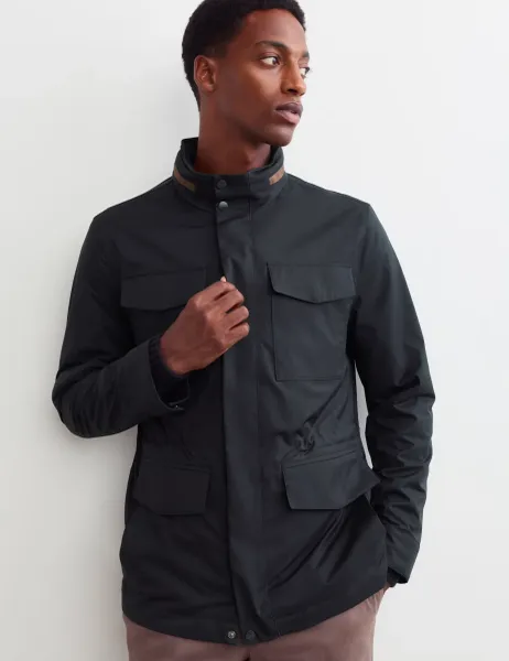 Jaeger Nylon Field Jacket Dark Navy