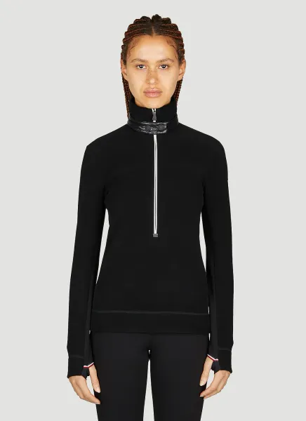Quarter-Zip-Up Sweatshirt