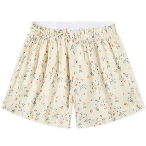 Organic Cotton Daisy Boxer Shorts