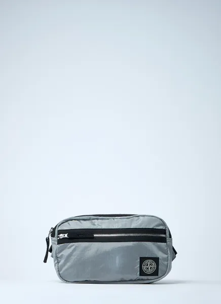 Nylon Metal Crossbody Bag